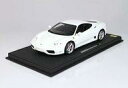 【中古】ミニカー 1/18 Ferrari 360 Modena - Manual Gear Transmission Gloss Awus White ケース無 [P18204C]