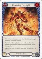 šFlesh and Blood/R/Wizard/Ѹ/History Pack 1 1HP319[R]Cindering Foresight (3)