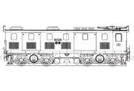 【新品】鉄道模型 HOゲージ 1/80(16番ゲージ) 鉄道省ED42形 電気機関車 19～22号機 組立キット [6004405]