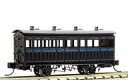 【新品】鉄道模型 1/150 鉄道院 古典客車 二等車 II 組立キット リニューアル品 344077