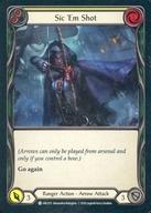 【中古】Flesh and Blood/C/Ranger/英語版/Arcane Rising Unlimited Booster ARC073[C]：(Rainbow Foil)Sic ’Em Shot (2)