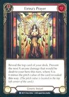 【中古】Flesh and Blood/R/Generic/英語版/Arcane Rising Unlimited Booster ARC173 R ：Eirina’s Prayer (1)