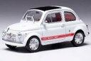 【新品】ミニカー 1/43 フィアット アバルト 595 SS 1957(ホワイト) CLC484N