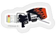【中古】食玩 ステッカー・シール 18. 「スプラトゥーン3 ステッカーつきリングスナックvol.2」