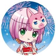 【中古】バッジ・ビンズ 結城菜々美 「ららマジ 缶バッジ 33.浴衣ver. ミニキャライラスト」