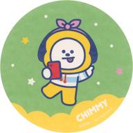 マグカップ・湯のみ CHIMMY(ジミン) オリジナルコースター 「BT21 CAFE 〜GLEE FREE TIME〜」 ドリンク注文特典
