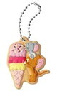 【中古】食玩 キーホルダー 9.ジェリー&タフィー(アイス) 「TOM and JERRY COOKIE CHARMCOT」