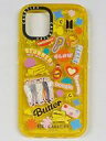 【中古】携帯ジャケット カバー BTS(防弾少年団) Butter Sticker Case(iPhone 12 miniケース)/グリッターイエロー 「CASETiFY×BTS」