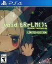 【中古】PS4ソフト 北米版 void tRrLM() //Void Terrarium Limited Edition (国内版本体動作可)