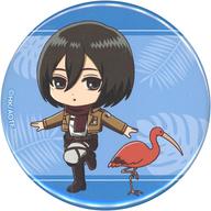 【中古】バッジ・ピンズ ミサカ・アッカーマン 「進撃の巨人×カワスイ 川崎水族館 〜巨人潜む水辺を調査せよ〜 トレーディング ちびキャラ 缶バッジ」