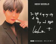 【中古】コレクションカード(男性)/CD｢1st Mini Album NEW WORLD｣フォトカード NINE.i/VAHN(バン)/裏面黒/CD「1st Mini Album NEW WORLD」フォトカード
