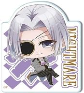 【中古】バッジ・ピンズ デザイン04(ナイトメア=ゴットシャルク/A) アクリルバッジ 「スペードの国のアリス 〜Wonderful Black World〜」