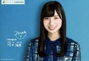 【中古】生写真(乃木坂46)/アイドル/けやき坂46 河田陽菜/印刷サイン入り 横型 バストアップ 背景水色/欅坂46×ローソン メンバー個別ポスターブロマイド