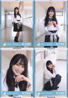 【中古】生写真(乃木坂46)/アイドル/日向坂46 ◇潮紗理菜/日向坂46 ランダム生写真【「何度でも何度でも」MVロケーション衣装】 4種コンプリートセット