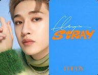 【中古】コレクションカード(男性)/「DICON D’FESTA MINI EDITION Stray Kids」フォトカード Stray Kids/Bang Chan(バンチャン)/裏面青・印刷サイン入り/「DICON D’FESTA MINI EDITION Stray Kids」フォトカード