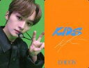 【中古】コレクションカード(男性)/「DICON D’FESTA MINI EDITION Stray Kids」フォトカード Stray Kids/Lee Know(リノ)/裏面オレンジ 印刷サイン入り/「DICON D’FESTA MINI EDITION Stray Kids」フォトカード