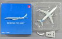 【中古】ミニカー 1/400 B737-800 ボーイング ハウスカラー 9123