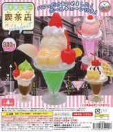 【中古】紙製品 ガチャ台紙 「ぷちメニュー喫茶店パフェ」のサムネイル