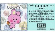 【中古】コレクションシール/BT21ウエハースチョコ 第2弾 No.17：COOKY(BABY)