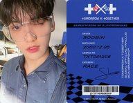 【中古】コレクションカード(男性)/「TXT GLOBAL OFFICIAL FANCLUB MOA」4期入会・継続特典Membership Kit封入フォトカード TOMORROW X TOGETHER/スビン/「TXT GLOBAL OFFICIAL FANCLUB MOA」4期入会・継続特典Membership Kit封入フォトカード