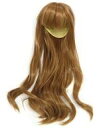 【中古】ドールアクセサリー 7-8インチ用 ヘアウィッグ ロングヘア(ライトブラウン)