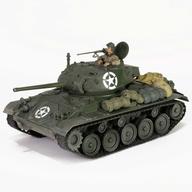 【新品】ミニカー 1/32 アメリカ軍 M24軽戦車 チャーフィー 1945年3月 ラインブルグ 完成品 [WS55720]