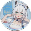 【中古】バッジ・ビンズ 白上フブキ(ローソンメイド服衣装) 「バーチャルYouTuber ホロライブ×ローソン 缶バッジ」