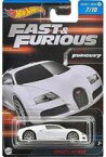 【中古】ミニカー 1/64 ブガッティ・ヴェイロン 「Hot Wheels ワイルド・スピード」 [HNT17]