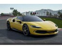 【中古】ミニカー 1/18 Ferrari 296 GTS Modena Yellow Diamond Grey Corsa Wheels ケース付 [P182...