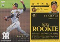 【中古】BBM/レギュラーカード/BBM 阪神タイガース ベースボールカード2023 T23[レギュラーカード]：茨木秀俊(キラカード版)