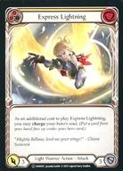 ͥåȥå׽ٲϲŷԾŹ㤨֡šFlesh and Blood/C/Light Warrior/Ѹ/Monarch Unlimited Booster MON052[C]Express Lightning (2פβǤʤ200ߤˤʤޤ