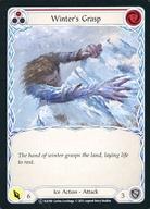 【中古】Flesh and Blood/C/Ice/英語版/Tales of Aria Unlimited Booster ELE160[C]：Winter’s Grasp (1)