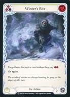 【中古】Flesh and Blood/C/Ice/英語版/Tales of Aria Unlimited Booster ELE170[C]：Winter’s Bite (2..