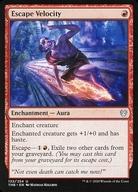 【中古】マジックザギャザリング/英語版/UC/テーロス還魂記/赤 [UC] ： Escape Velocity/脱出速度