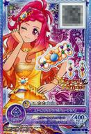 【中古】アイカツDCD/R/アクセサリー/セクシー/Heavenly Perfume/かがやきのジュエル1弾 FJ1-38[R]：ゴールドサテンビジューアクセ