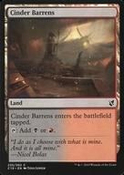 【中古】マジックザギャザリング/英語版/C/統率者2019/土地 [C]：Cinder Barrens/燃え殻の痩せ地