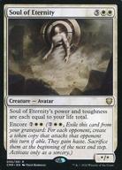 【中古】マジックザギャザリング/英語版/R/白/統率者レジェンズ [R] ： Soul of Eternity/永遠の魂