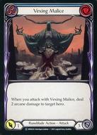 【中古】Flesh and Blood/R/Runeblade/英語版/Monarch Unlimited Booster MON234[R]：Vexing Malice (3)