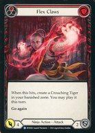 【中古】Flesh and Blood/R/Ninja/英語版/Dynasty DYN050[R]：Flex Claws (1)