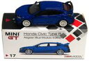 yÁz~jJ[ 1/64 Honda Civic Type R Aegean Blue Modulo Edition RHD(u[) uMINI GTV[Y No.17v gCUXIWi [MGT00017-TRU]