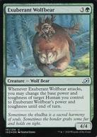 【中古】マジックザギャザリング/英語版FOIL/UC/緑/イコリア：巨獣の棲処 [UC]：【FOIL】Exuberant Wolfbear/溌剌とした狼熊