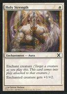 【中古】マジックザギャザリング/英語版/C/白/第10版 22/383[C]：【10E】Holy Strength/聖なる力