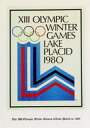 【中古】アニメ系トレカ/オリンピック ポスター カード 1998年長野オリンピック限定 no.037：第13.回オリンピック冬季競技大会 1980年 レイクプラシット(アメリカ)