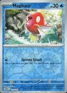 【中古】ポケモンカードゲーム/●(C)/水/英語版/Scarlet＆Violet-151 129/165[●(C)]：(リバースホロ)Magikarp/コイキング