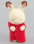 【中古】おもちゃ ショコラウサギの小さい赤ちゃん -おねむり- 「劇場版 シルバニアファミリー フレアからのおくりもの」 第1弾入場者特典