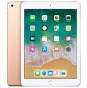 【中古】タブレット端末 iPad 第6世代 9.7インチ Wi-Fi Cellular 128GB (SIMフリー/ゴールド) MRM22J/A