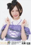 【中古】生写真(AKB48・SKE48)/アイドル/SKE48 佐藤佳穂/上半身/SKE48 Team LIVE 2023 at DIAMOND HALL ランダム生写真(チームE)