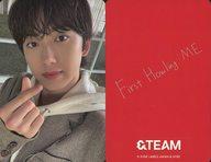【中古】コレクションカード(男性)/＆TEAM POP-UP STORE｢First Howling：ME｣フォトカード ＆TEAM/JO/裏面赤・印刷メッセージ入り/＆TEAM POP-UP STORE「First Howling：ME」フォトカード