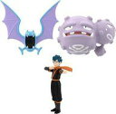 【中古】食玩 トレーディングフィギュア ポケモンスケールワールド カントー地方 キョウ＆ゴルバット＆マタドガス プレミアムバンダイ限定