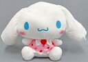 【中古】ぬいぐるみ シナモロール(A/ホワイト) ピンクハートBIGぬいぐるみ 「シナモロール」(3)
